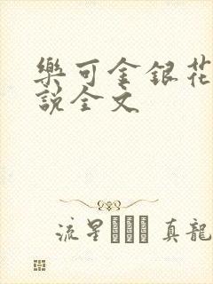 乐可金银花露小说全文