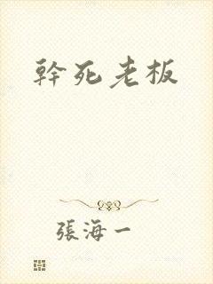 干死老板封面