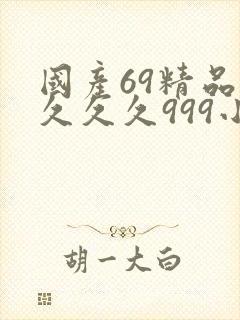 国产69精品久久久久999小说