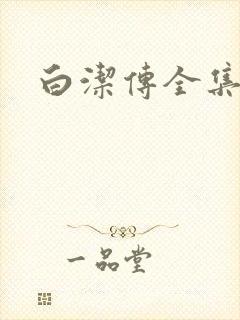 白洁传全集