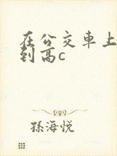 在公交车上被弄到高c