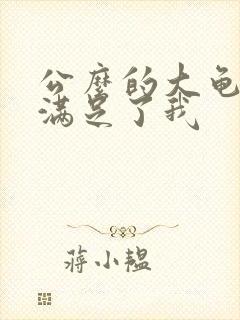 公么的大龟强大满足了我