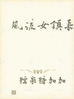 风流女镇长封面