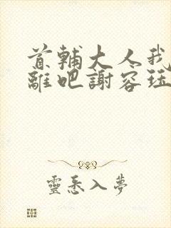 首辅大人我们和离吧谢容珏封面