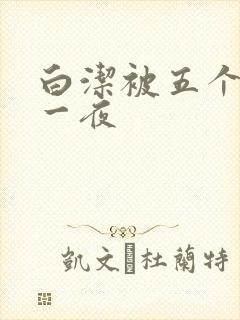 白洁被五个人玩一夜