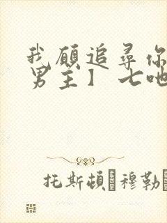 我愿追寻你【双男主】 七吔