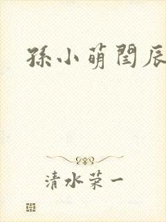 孙小萌闫辰