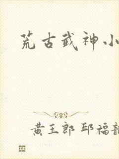 荒古武神小说