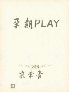 孕期PLAY封面