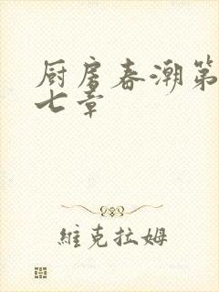 厨房春潮第三十七章封面