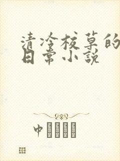 清冷校草的堕落日常小说