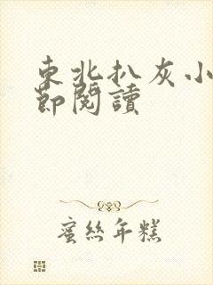 东北扒灰小说分节阅读