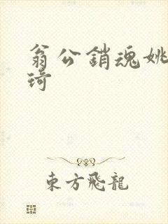 翁公销魂姚瑶琦琦