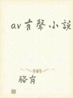 av有声小说封面