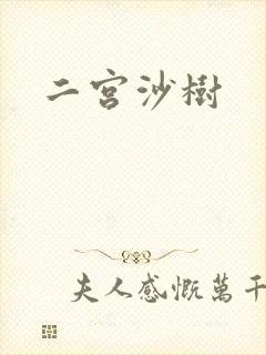 二宫沙树