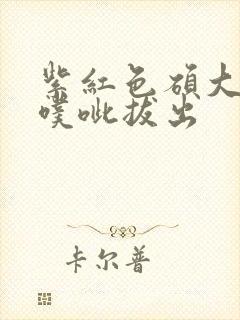 紫红色硕大噗呲噗呲拔出