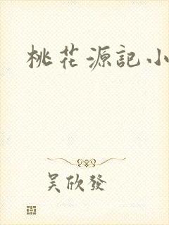 桃花源记小说封面