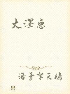 大泽惠