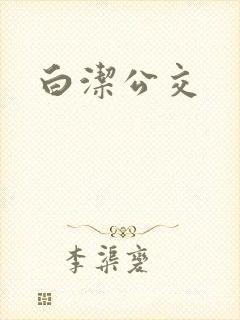 白洁公交封面