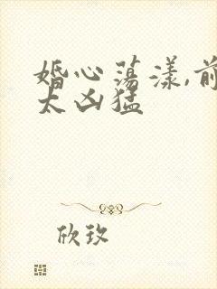 婚心荡漾,前夫太凶猛