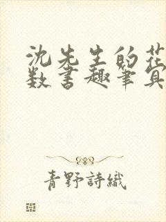 沈先生的花式调数书趣笔冥鸿