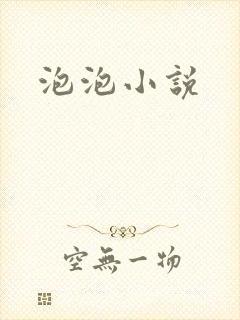 泡泡小说