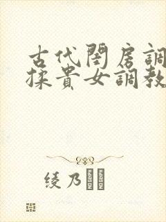 古代闺房调教h揉贵女调教记封面