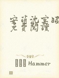 安萌沈宴昭小说免费阅读