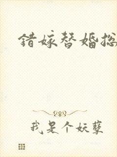 错嫁替婚总裁