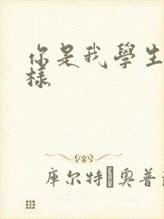 你是我学生又怎样封面