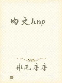 肉文hnp