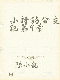 小诗的公交车日记第9章