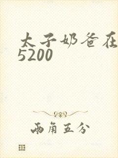 太子奶爸在花都5200封面