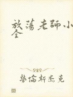 放荡老师小说大全