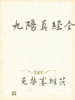 九阳真经全文封面