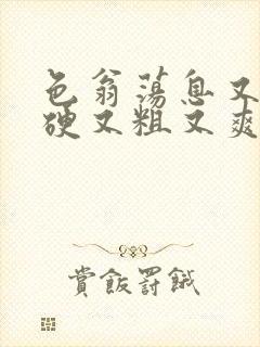 色翁荡息又大又硬又粗又爽电影