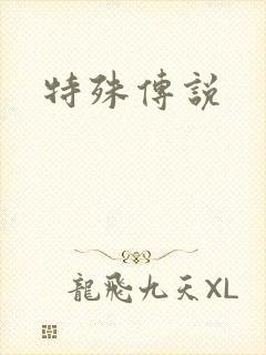特殊传说封面