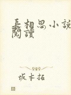 长相思小说免费阅读封面