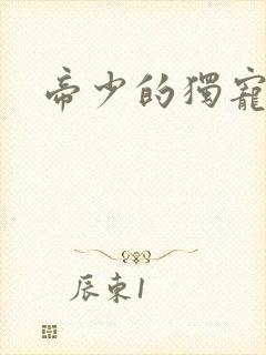 帝少的独宠娇妻