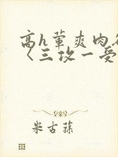 高h荤爽肉欲文〈三攻一受