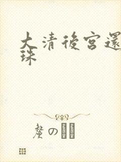 大清后宫还君明珠