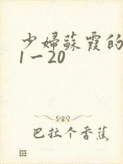 少妇苏霞的沉沦1一20