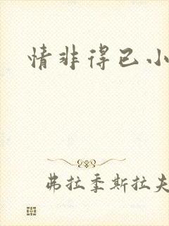 情非得已小说