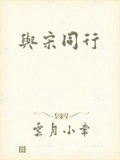 与宋同行封面