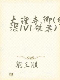 大理寺.卿(双洁1V1破案)封面