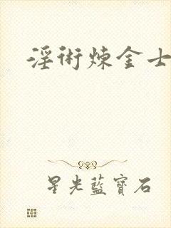 淫术炼金士小说