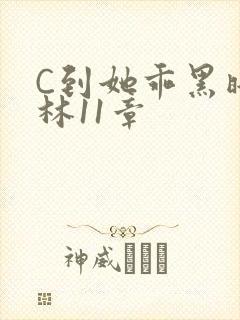 C到她乖黑暗森林11章封面