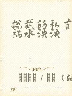 总裁的私有宝贝祸水泱泱