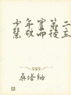 少年宾第二部珏慧破而后立
