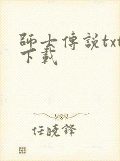 师士传说txt下载